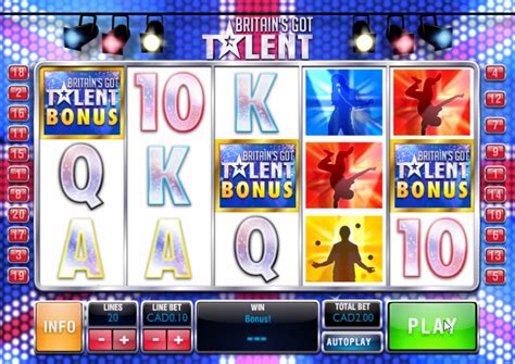 british got talent slots